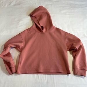 Uniqlo Scuba Pullover Coral Hoodie Women’s Xtra Small.